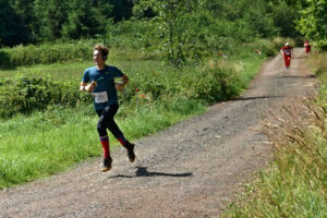 Tomáš běží - rádiový orientační běh - štafety